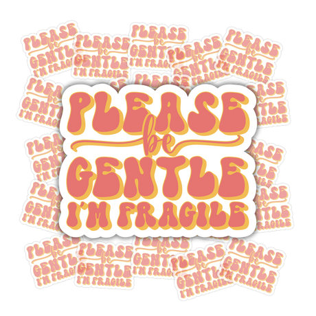 business shipping matte vinyl sticker