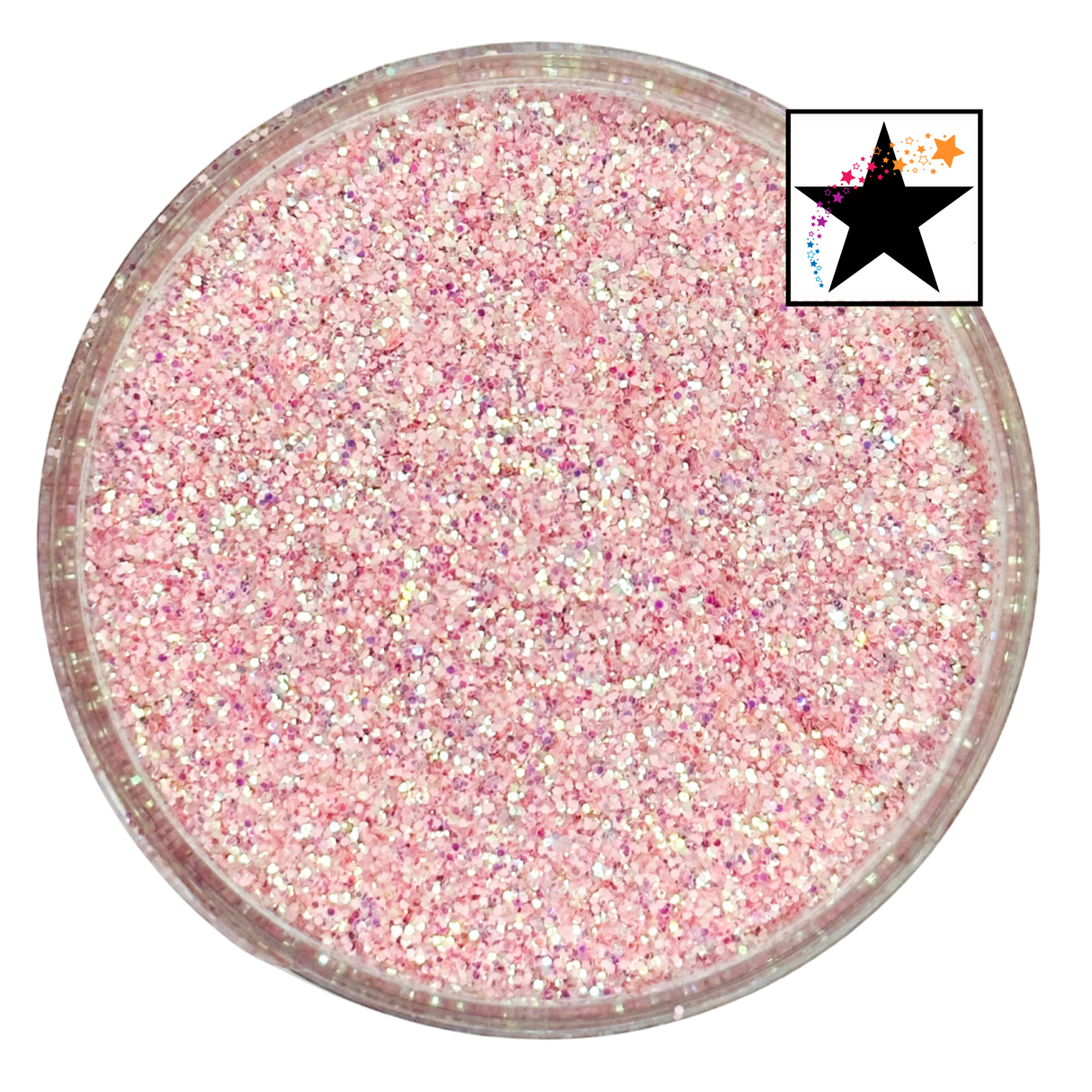 Pink custom chunky glitter mix / PDB Creative Studio for art, nails and projects