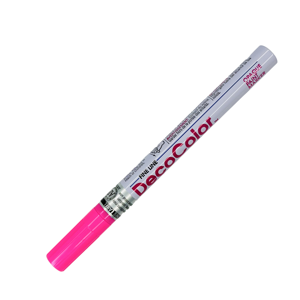 hot pink paint pen deco color fine line