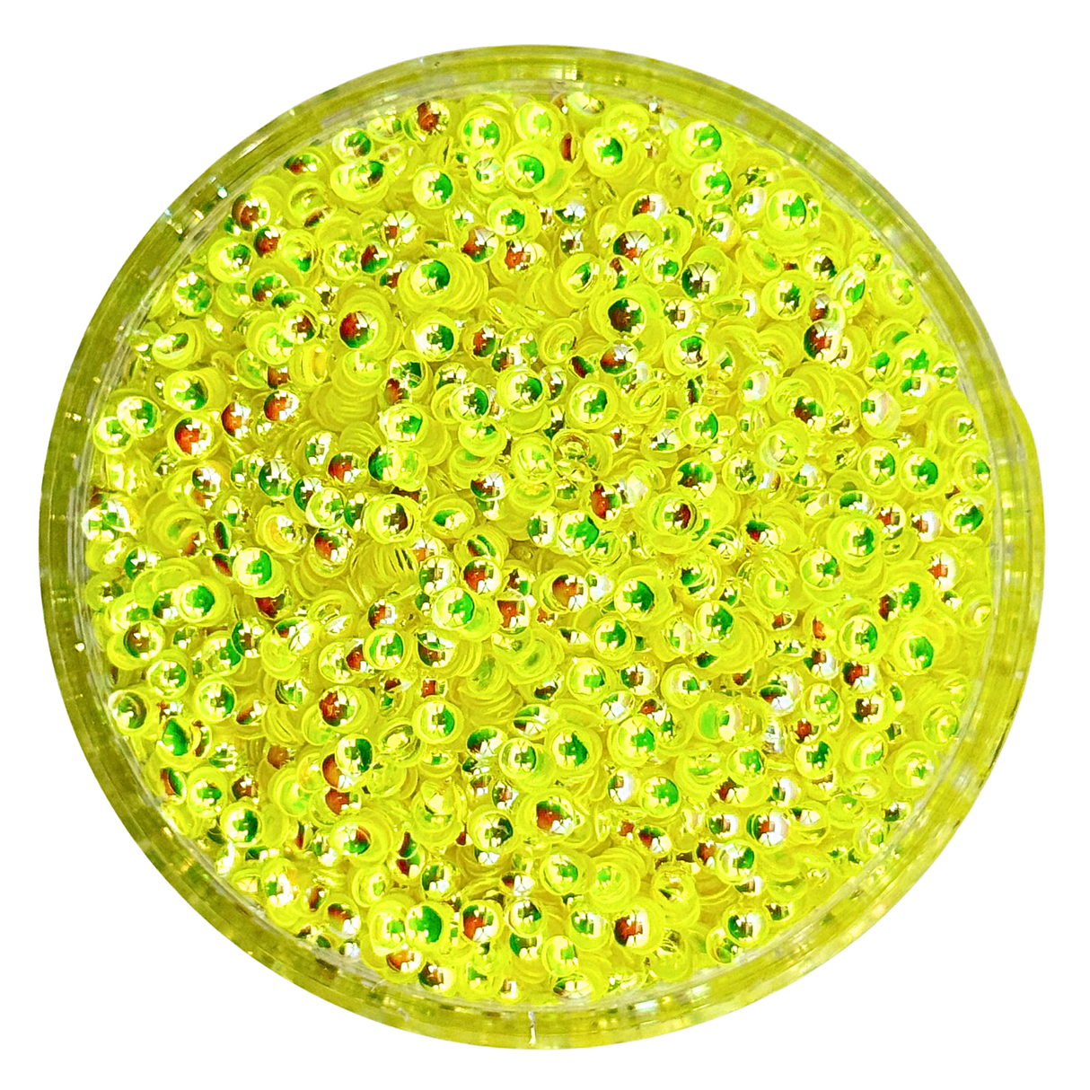 YELLOW BUBBLE GLITTER - 20314