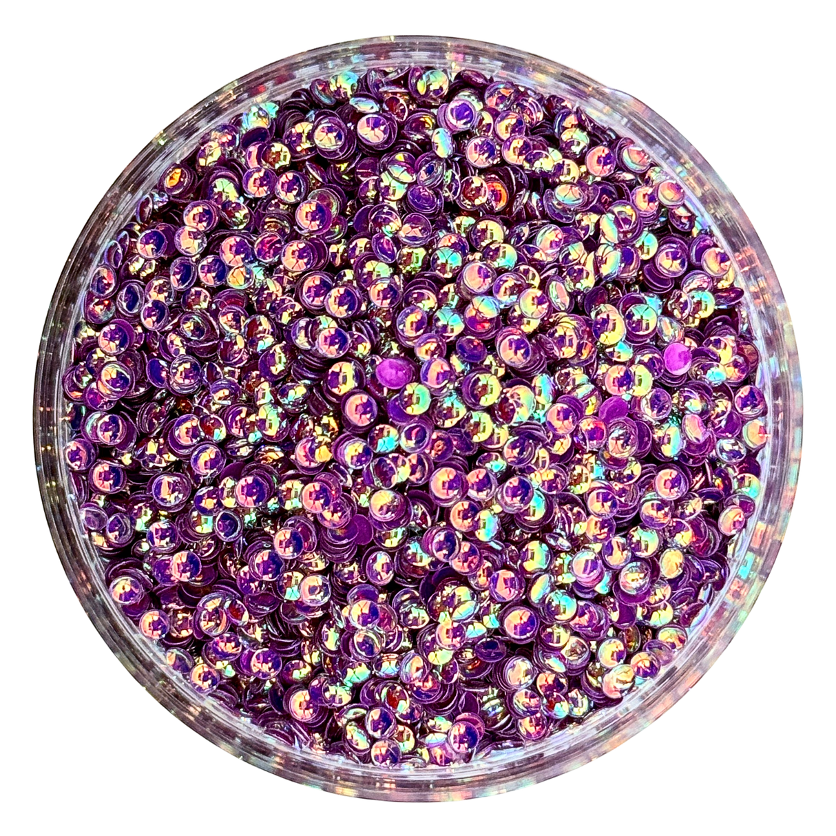 PURPLE BUBBLE GLITTER - 20319