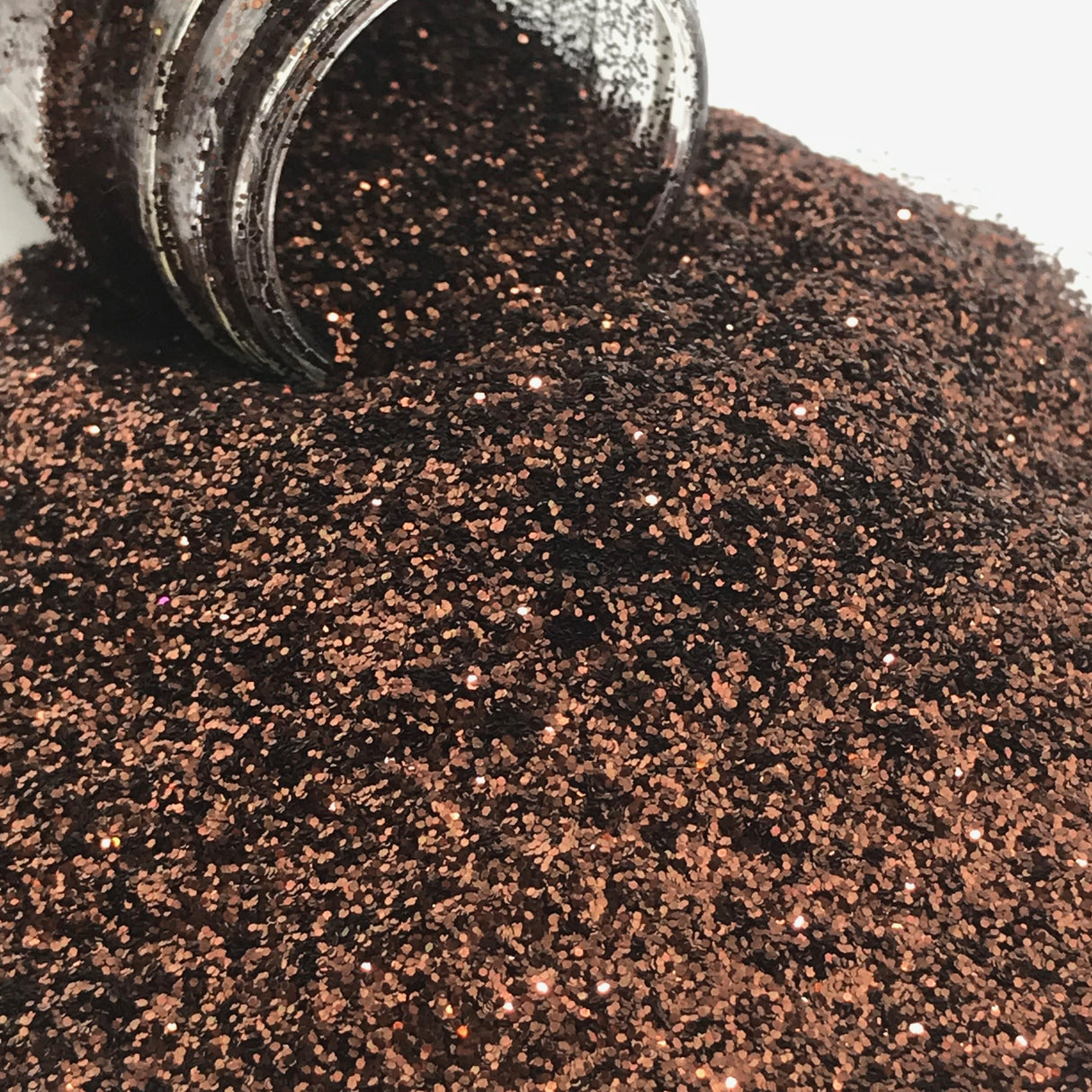 brown polyester glitter / PDB Creative Studio