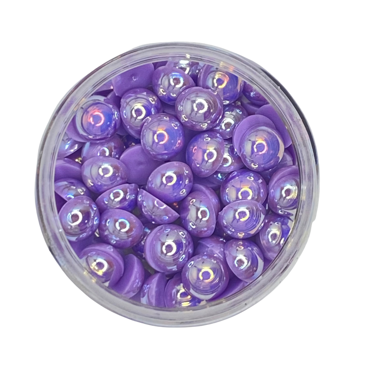 PURPLE (AB) HALF PEARLS - 70001