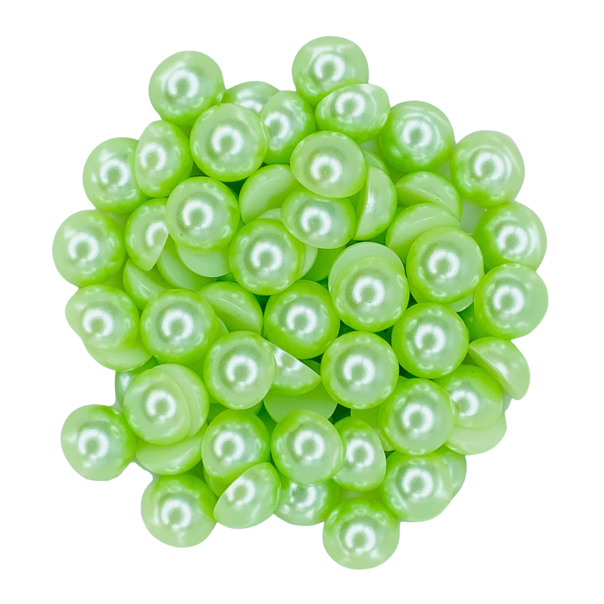 LT. GREEN HALF PEARLS - 70009