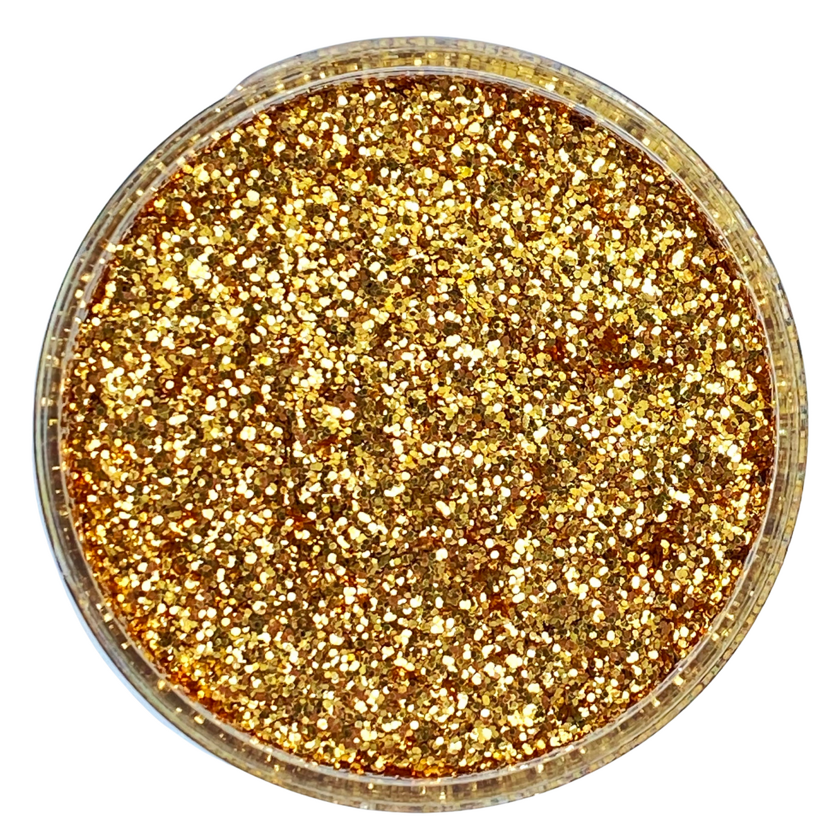 Brown gold polyester custom glitter mix for art, body, nails and more - PDB Creative Studio