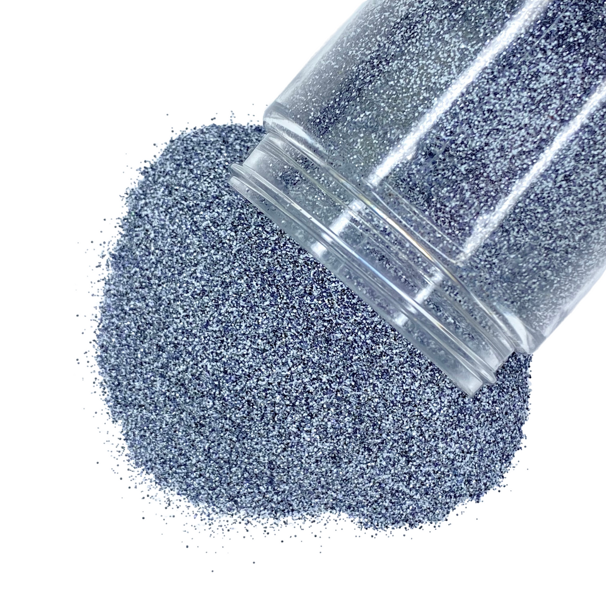 grey custom mix glitter for art, body, nails and more - PDB Creative Studio
