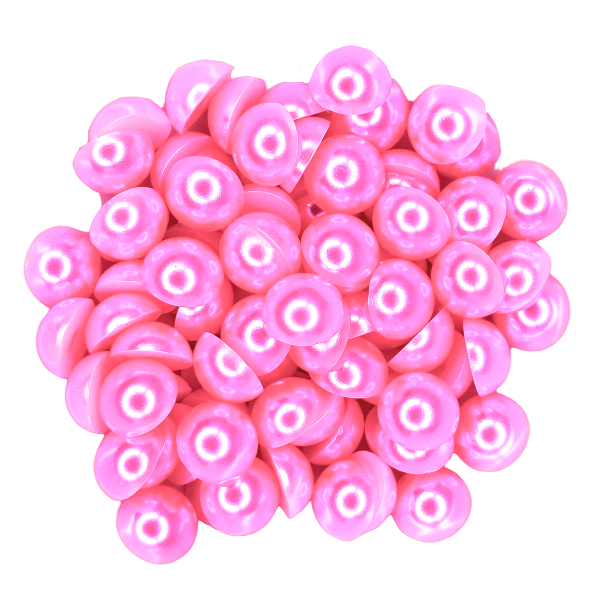 PINK HALF PEARLS - 70014