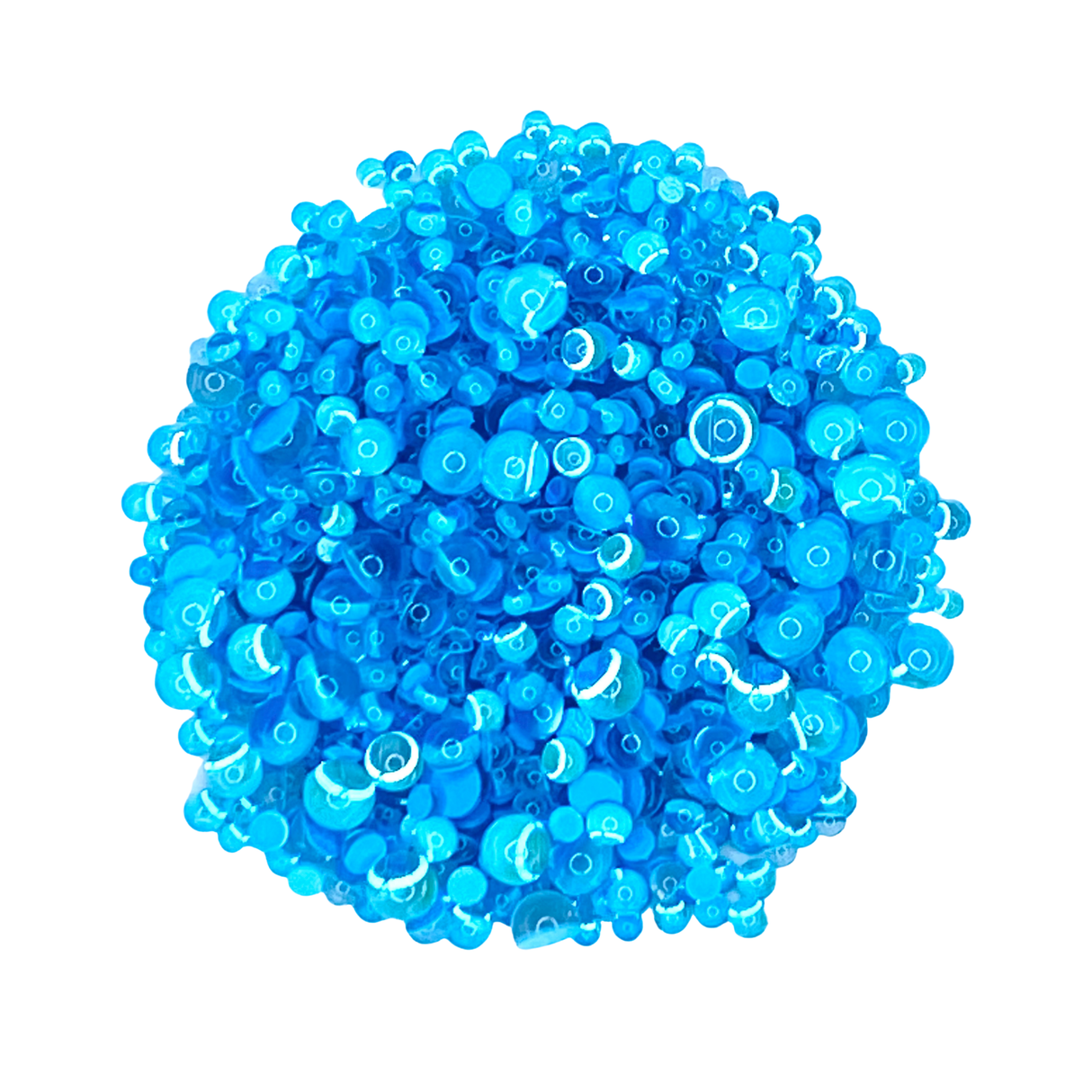 AQUA MERMAID TEARS - GLASS RHINESTONES