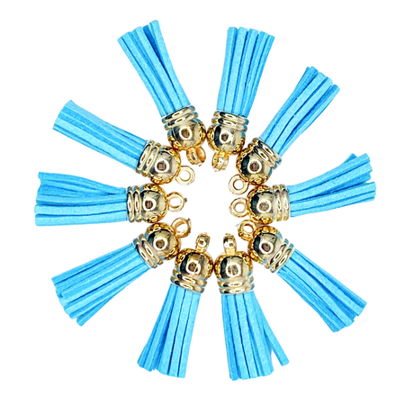 BLUE / GOLD TASSELS TASSELS