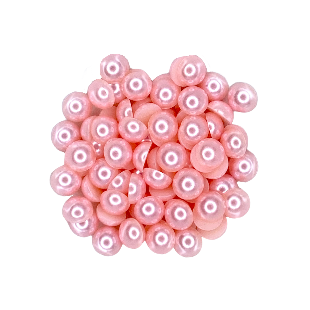 LIGHT PINK HALF PEARLS - HALF PEARLS