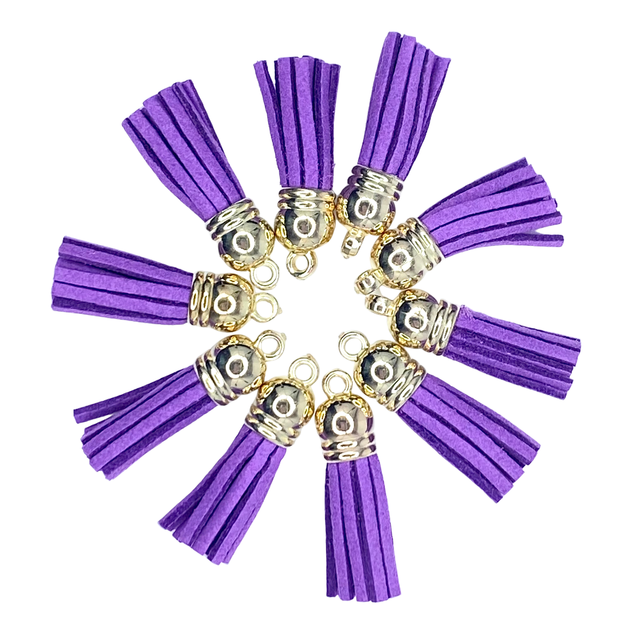 LT. PURPLE / GOLD TASSELS TASSELS