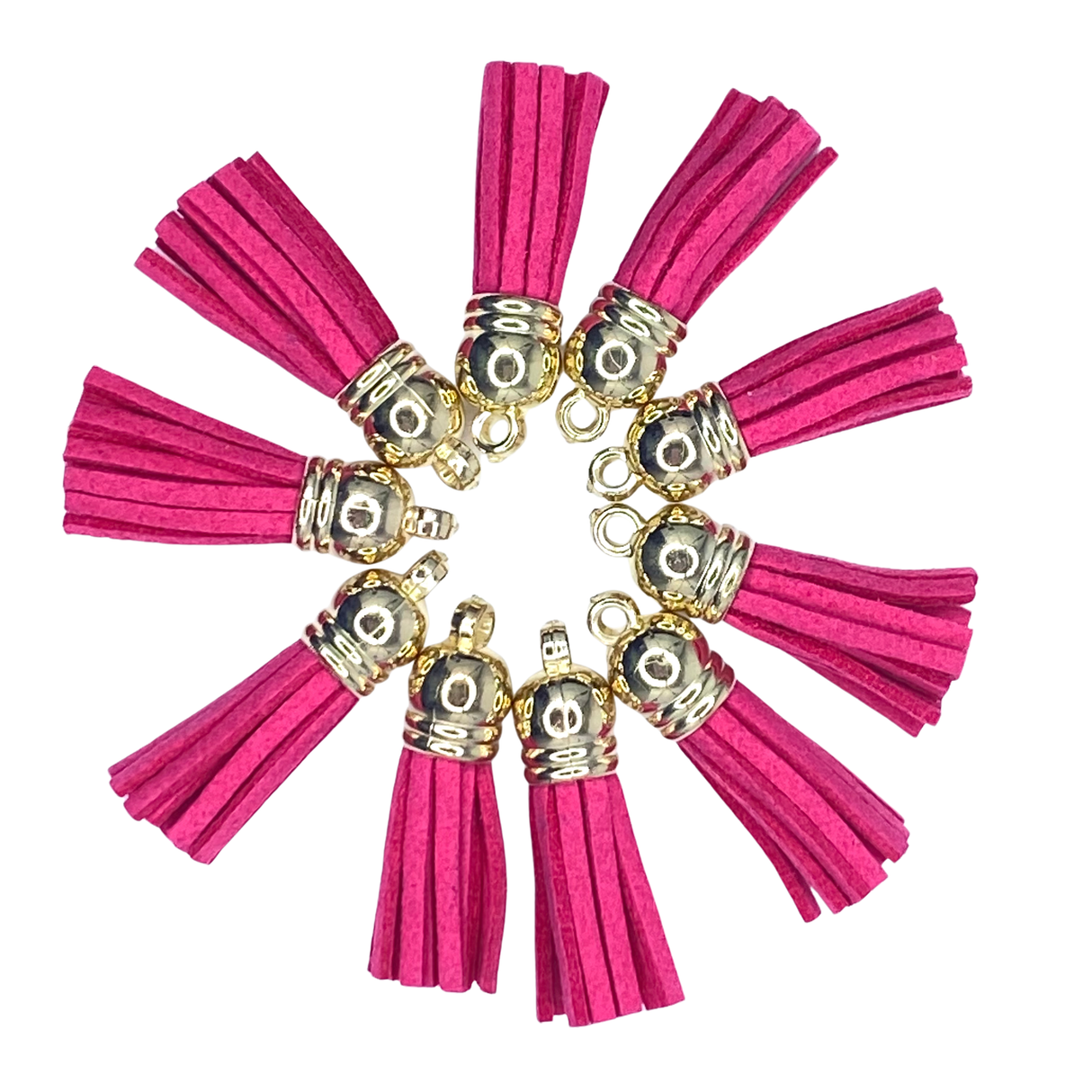 ROSE / GOLD TASSELS TASSELS