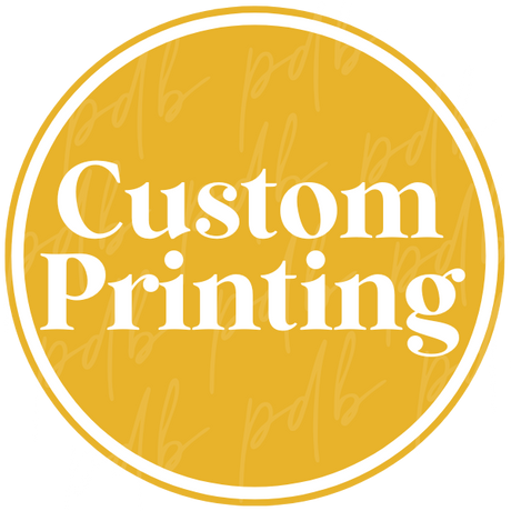 CUSTOM PRINTING