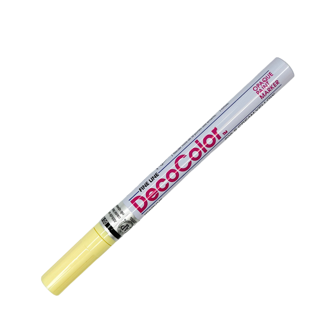 PALE YELLOW PAINT PEN MARKER (FINE LINE) - 50150