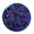 Purple blue custom multi-size glitter mix for art, body, nails and more - PDB Creative Studio