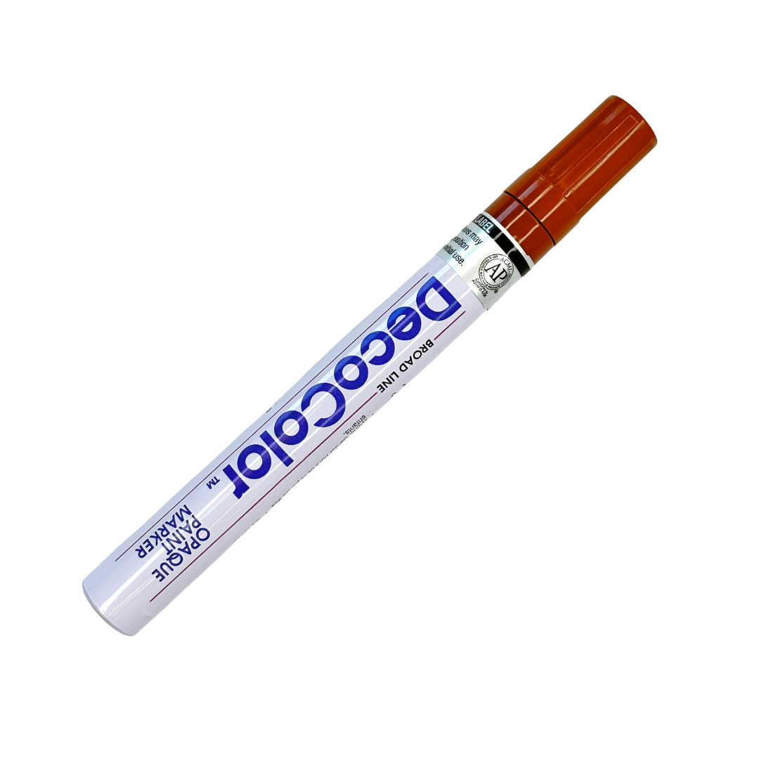 BROWN PAINT PEN MARKER (BROAD LINE) - 50144