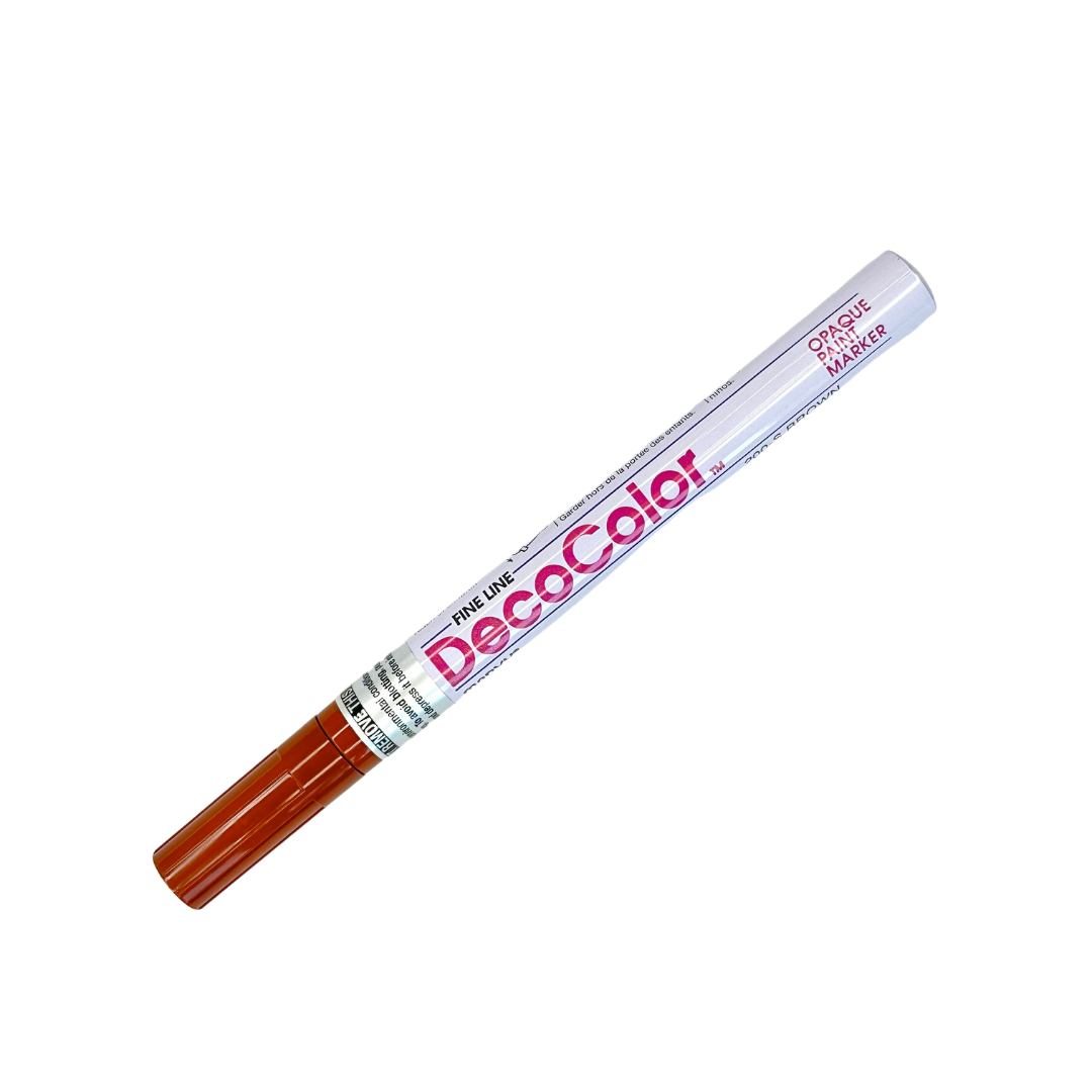 BROWN PAINT PEN MARKER (FINE LINE) - 50145