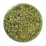 Moss green polyester glitter mix for art, body, nails and more - PDB Creative Studio