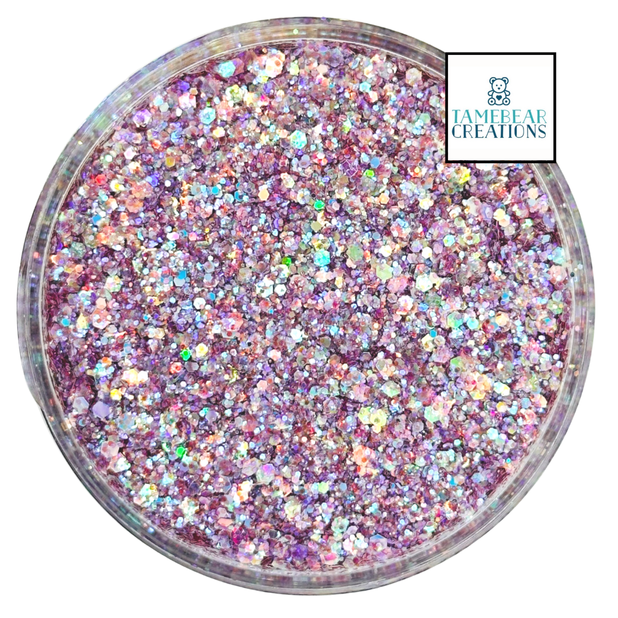 Purple custom chunky glitter mix / PDB Creative Studio for art, nails and projects