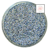 Silver blue custom chunky glitter mix / PDB Creative Studio for art, nails and projects