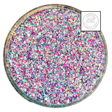 Pink silver custom chunky glitter mix / PDB Creative Studio for art, nails and projects