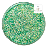 Green teal custom chunky glitter mix / PDB Creative Studio for art, nails and projects