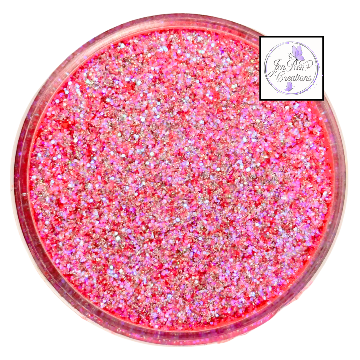  pink custom chunky glitter mix / PDB Creative Studio for art, nails and projects