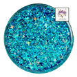 Blue custom chunky glitter mix / PDB Creative Studio for art, nails and projects