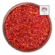 Red custom chunky glitter mix / PDB Creative Studio for art, nails and projects