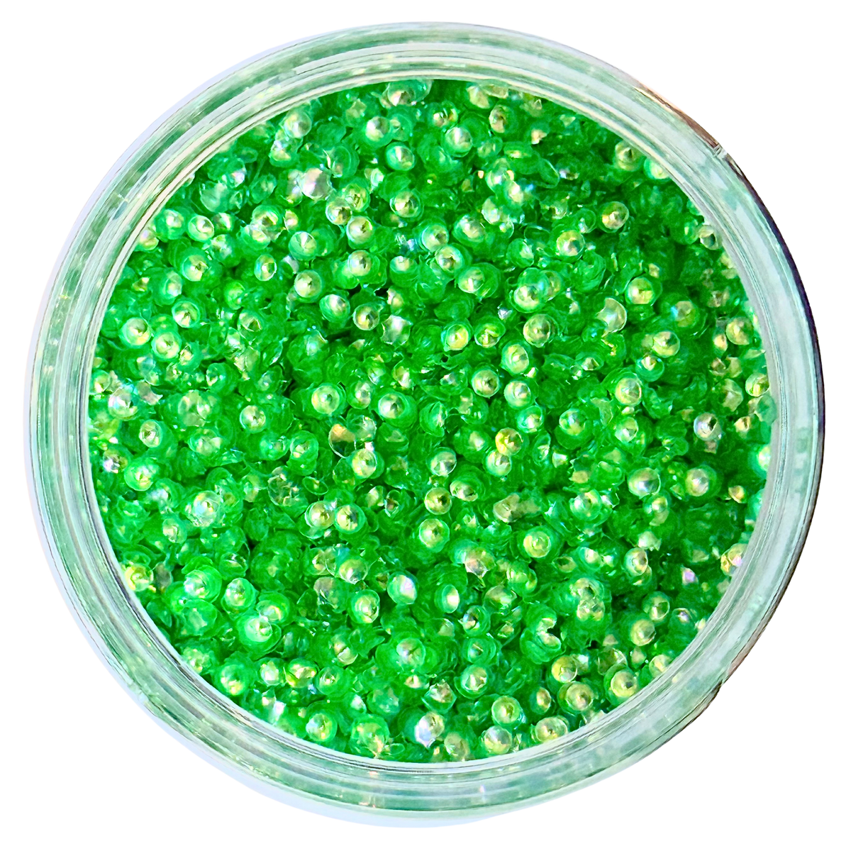 GREEN BUBBLE GLITTER - 20297