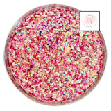 Pink custom chunky glitter mix / PDB Creative Studio for art, nails and projects