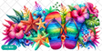 rainbow beach uv-dtf wrap decal 16oz libby can diy resin art