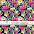 STAINED GLASS GOLD PINK FLORAL VINYL FOR CRICUT SILHOUETTE DIY RESIN ART