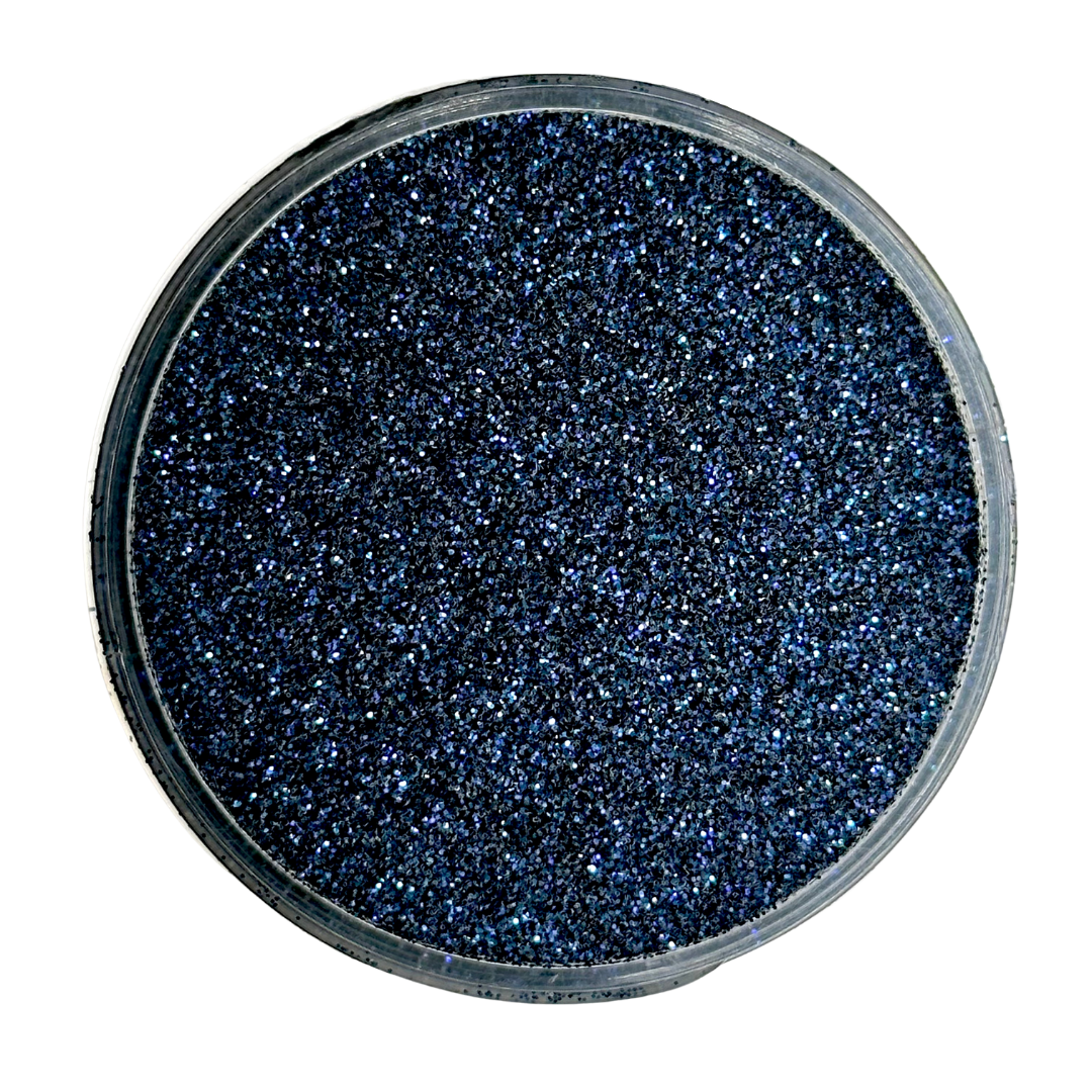 blue custom chunky glitter mix / PDB Creative Studio for art, nails and projects