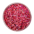 Pink red custom chunky glitter mix / PDB Creative Studio for art, nails and projects