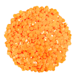 SOLID ORANGE JELLY RESIN flat back, non hotfix rhinestones for art, body, nails and more - PDB Creative Studio