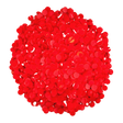 SOLID SIAM RED JELLY RESIN flat back, non hotfix rhinestones for art, body, nails and more - PDB Creative Studio