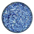 blue custom chunky glitter mix / PDB Creative Studio for art, nails and projects