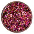 Maroon gold custom chunky glitter mix / PDB Creative Studio for art, nails and projects