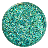 Blue green custom chunky glitter mix / PDB Creative Studio for art, nails and projects