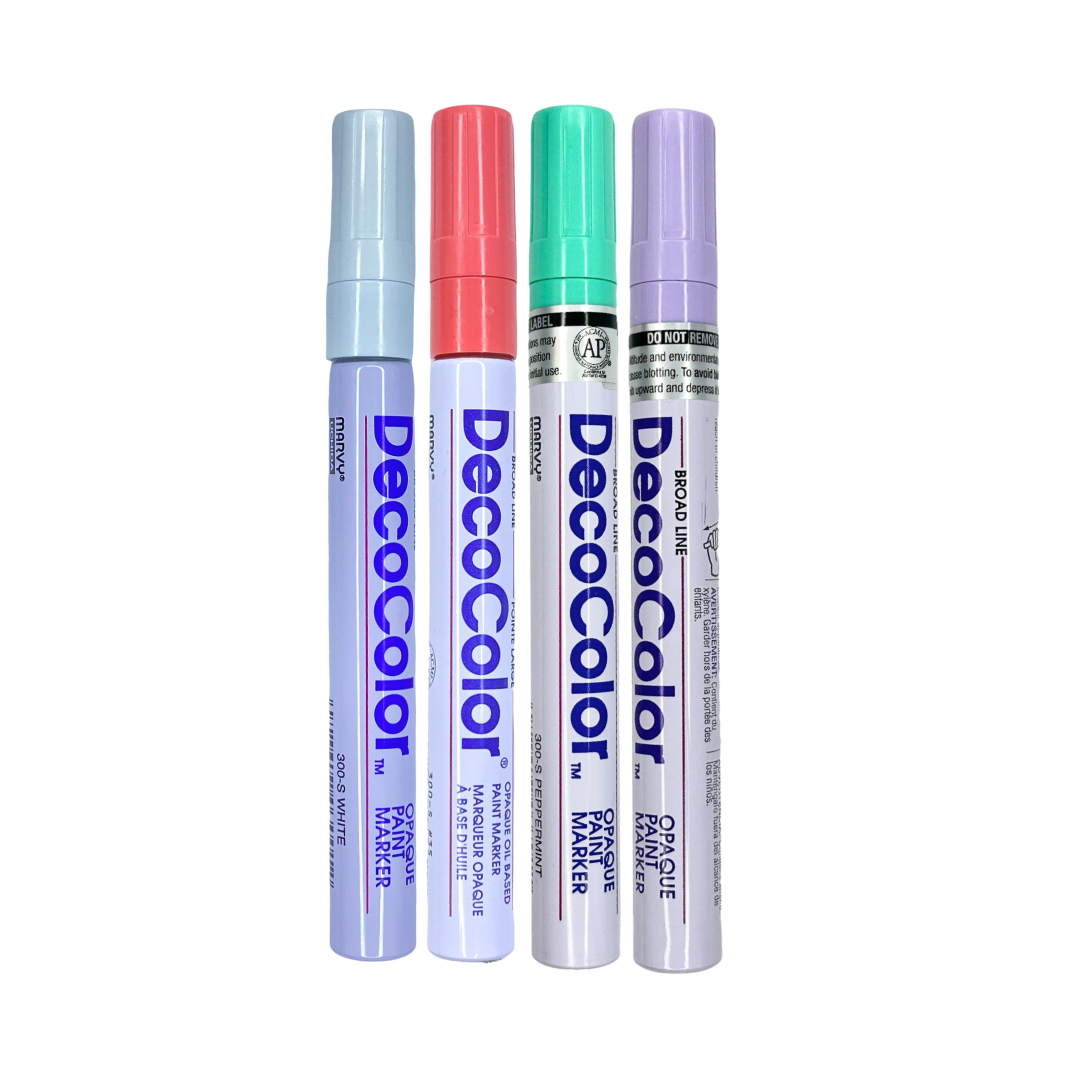 22018 - SUMMER PAINT PEN MARKER SET (BROAD LINE)