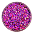 Pink and purple custom chunky glitter mix / PDB Creative Studio