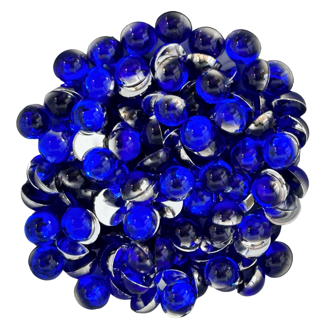 SAPPHIRE HALF SPHERES - 40369