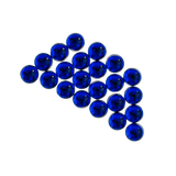 SAPPHIRE HALF SPHERES - 40369