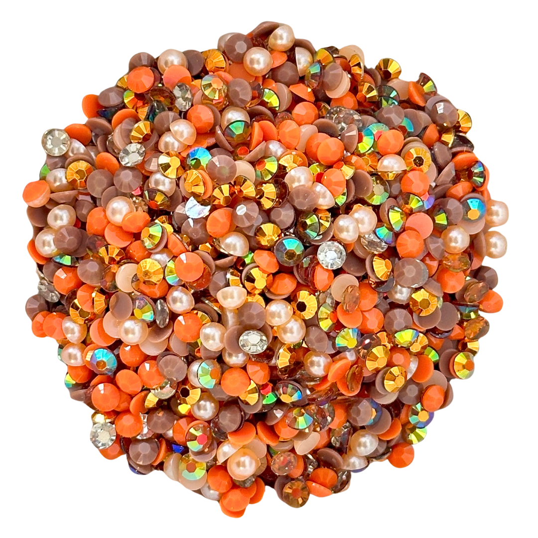 PUMPKIN PATCH RHINESTONE MIX - 40373