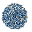 MOCCA MONTANA - DARK GREY BLUE Glam Glass® flatback, non hotfix rhinestones for art, body, nails and more - PDB Creative Studio