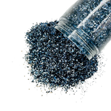 Blue multi size custom glitter for art, body, nails and more - PDB Creative Studio