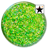 Green custom chunky glitter mix / PDB Creative Studio for art, nails and projects