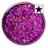 purple custom chunky glitter mix / PDB Creative Studio for art, nails and projects