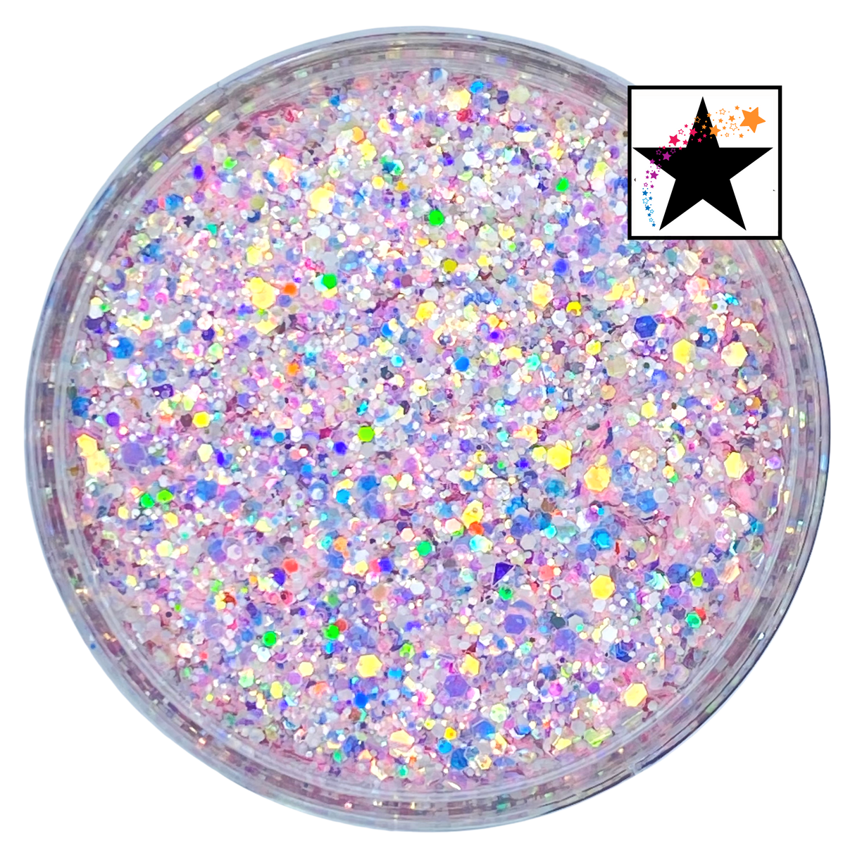 Purple pink custom chunky glitter mix / PDB Creative Studio for art, nails and projects